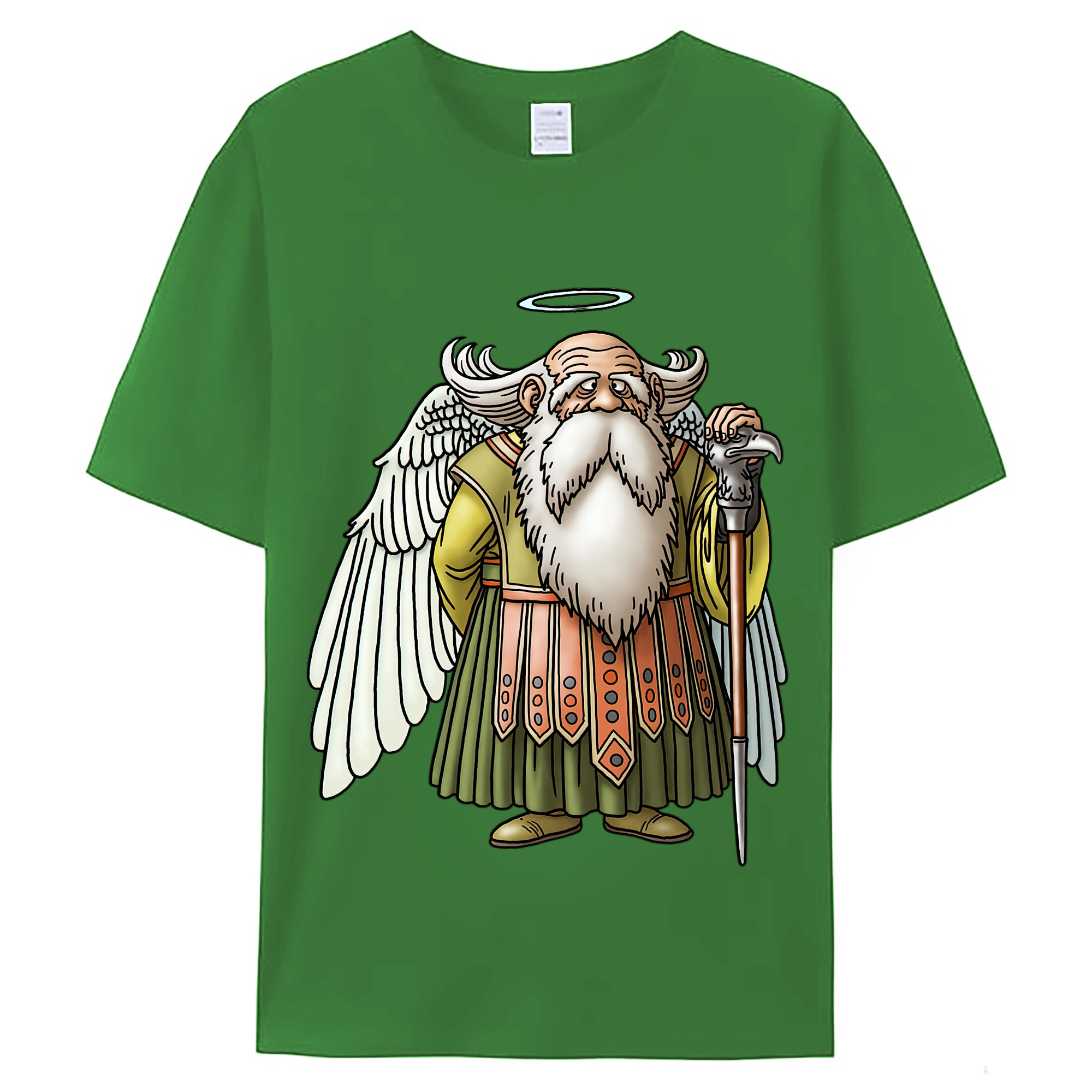（画像用） ドラゴンクエスト Doragon Kuesuto Dragon Quest レディースカジュアルプリントTシャツ（綿100％）